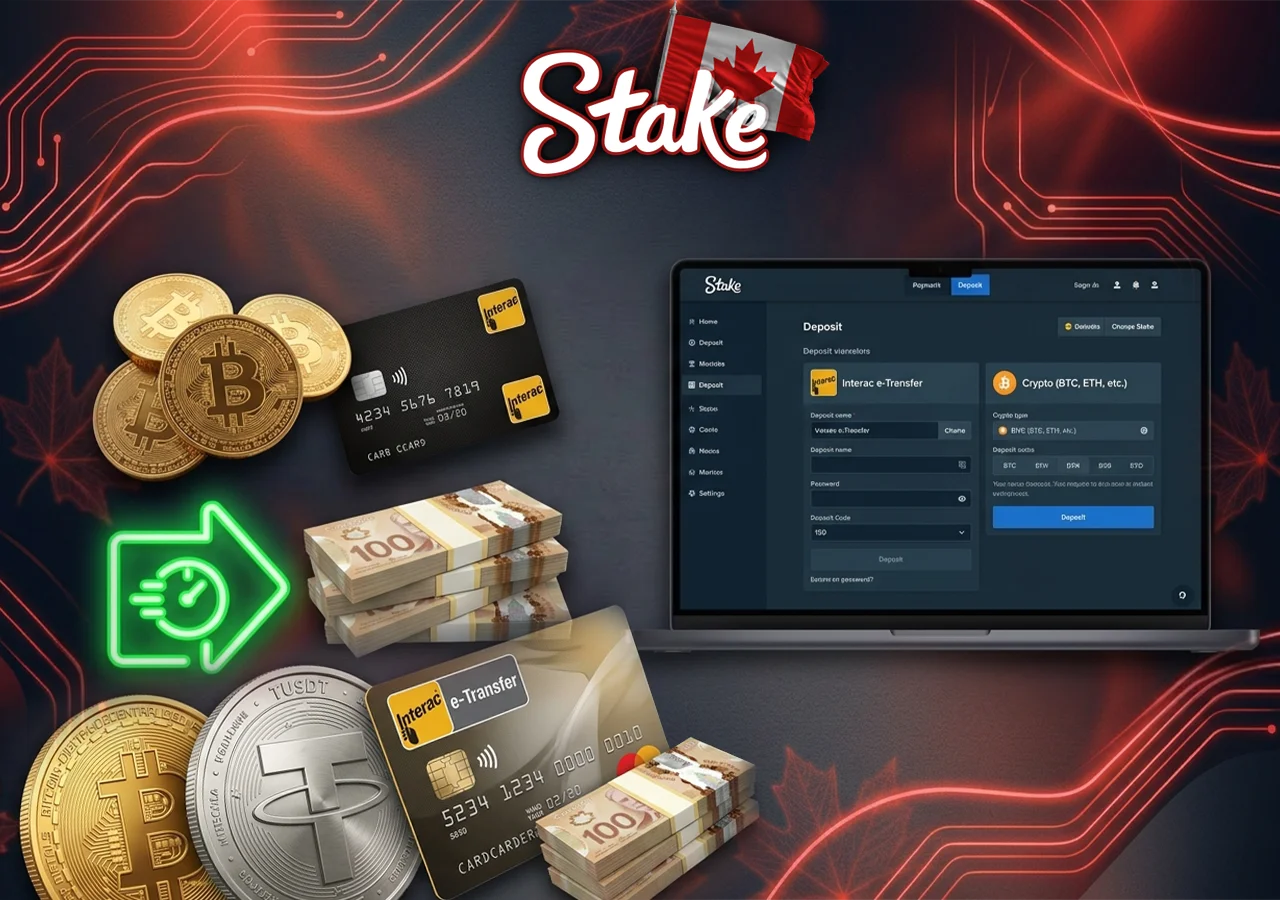 Stake provides instant cryptocurrency processing alongside convenient local Canadian fiat gateways.